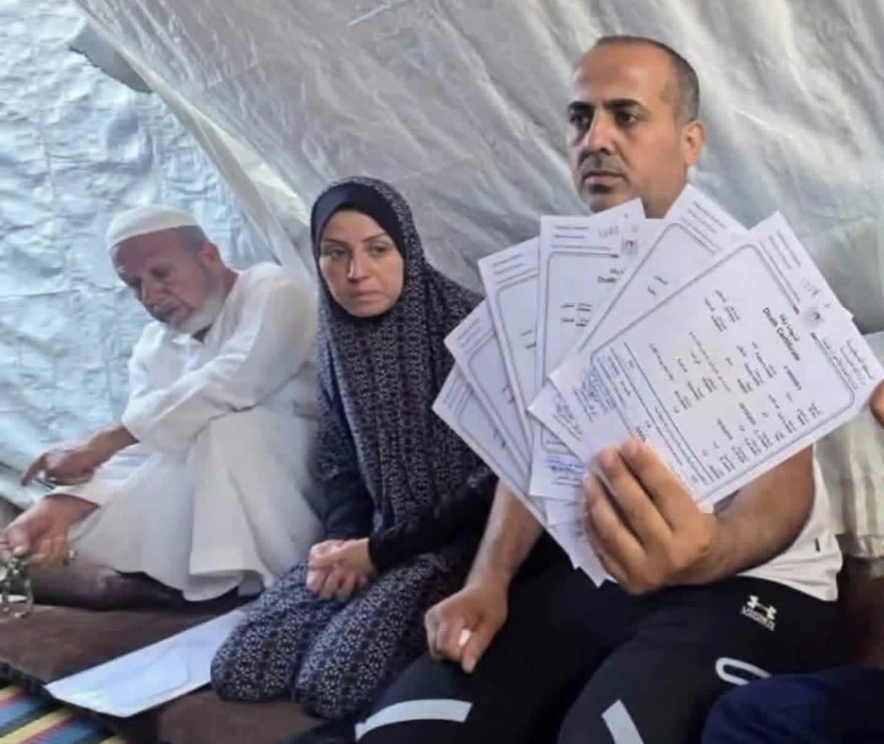 Palestinian father returns from Israeli prison to find six children killed in Gaza airstrike