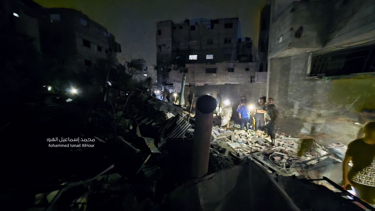 Israeli airstrike destroys home in Al-Nuseirat camp, Gaza