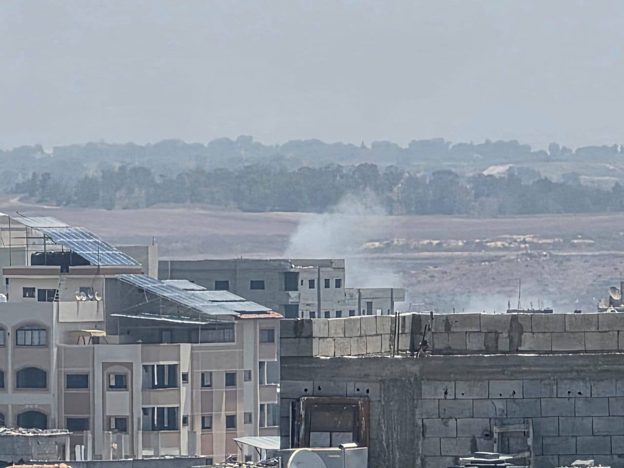 Israeli artillery shells Juhor al-Dik area in central Gaza