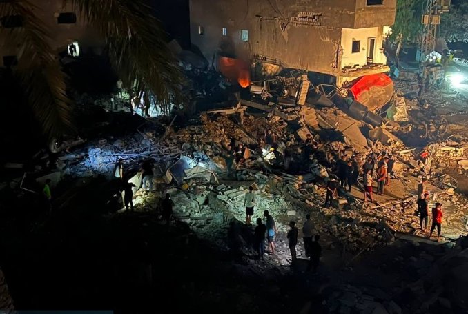 Three Palestinians killed in Israeli strikes on Gaza