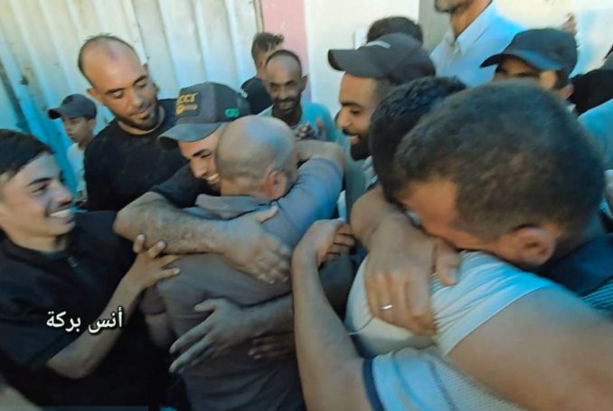 Emaciated Palestinian detainee recounts brutal arrest after fleeing Israeli bombardment