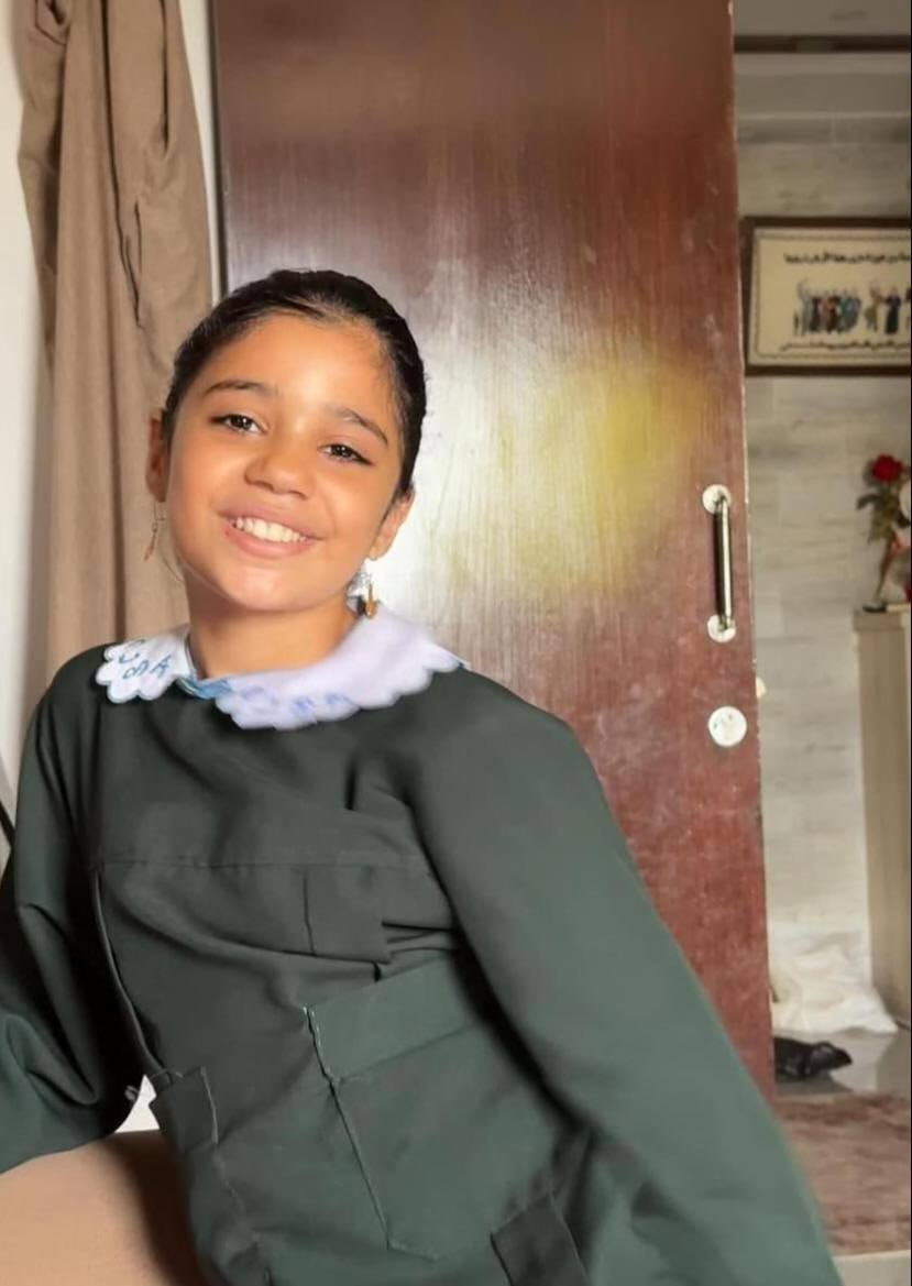 Yasra Montasir, 12, killed by Israel on Oct 14, 2023
