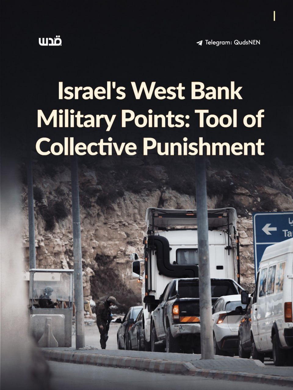 West Bank checkpoints and 900 movement obstacles isolate Palestinians