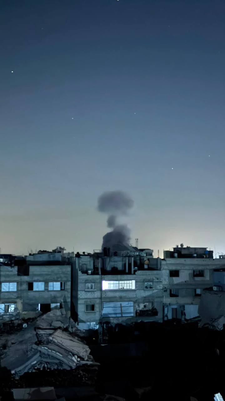 Israeli airstrike hits residential building in north Gaza