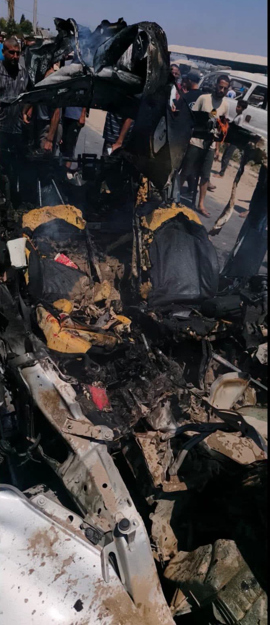 Israeli drone strike kills two in central Gaza vehicle