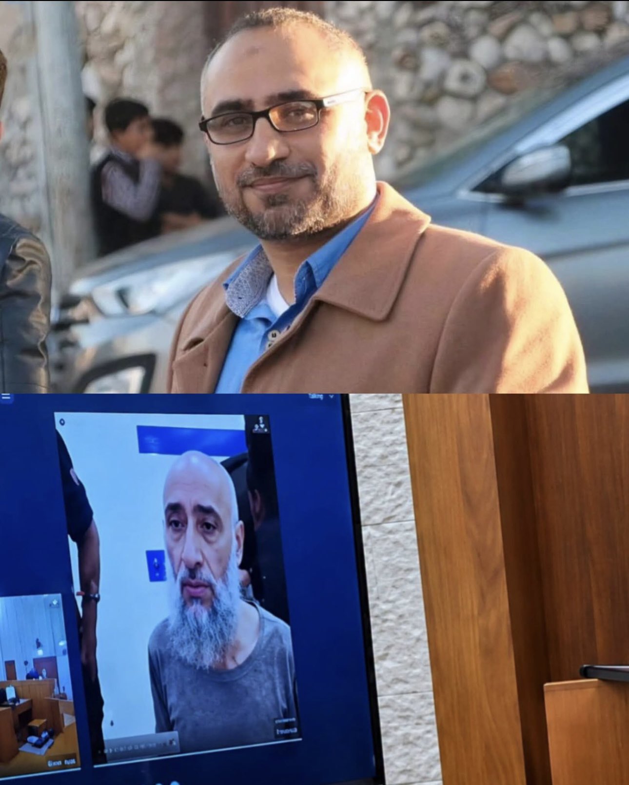 Photo released of detained journalist Mohammed Arab at court hearing