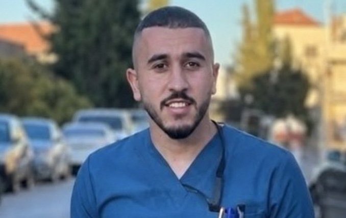 Palestinian nurse Nabeel Lamtawwar paralysed by settler shooting in Al-Khaleel