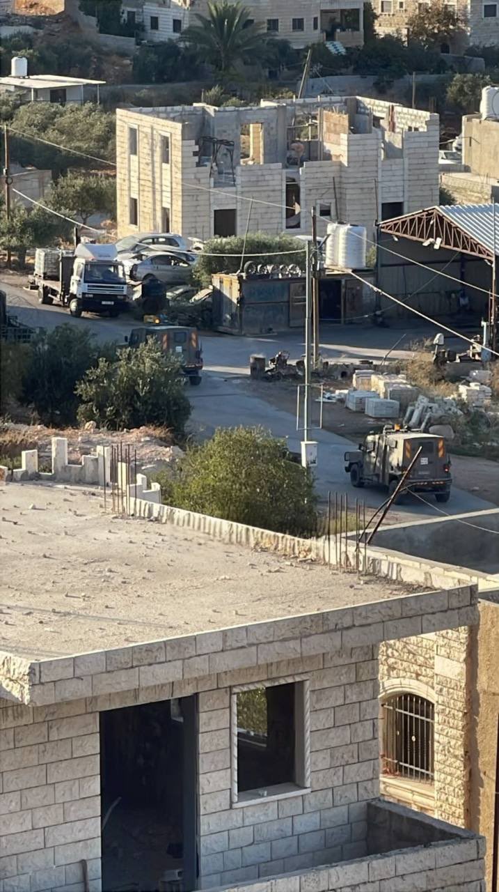 Israeli forces storm Al-Mughyir village in occupied West Bank