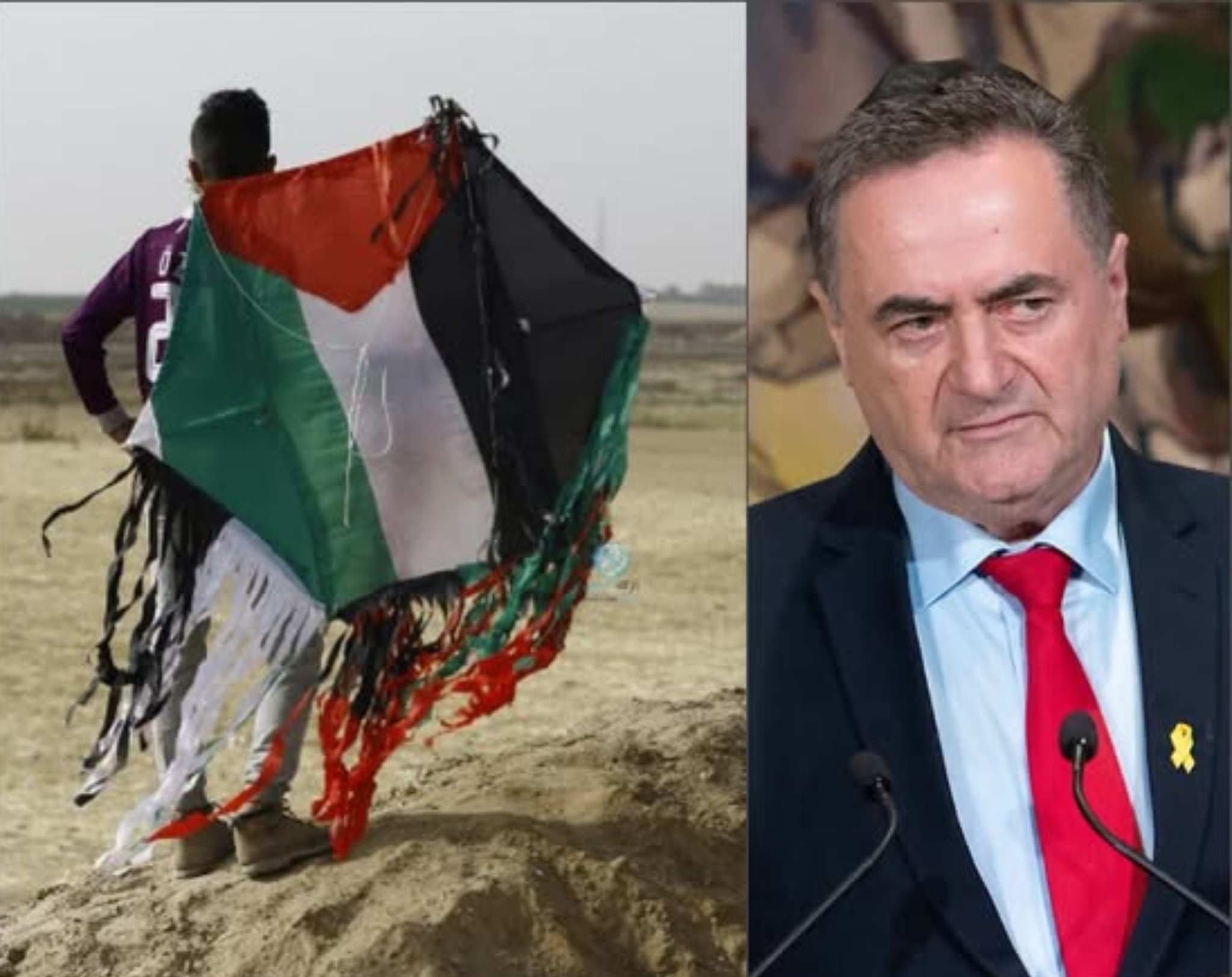 Katz threatens force over Gaza kite and balloon launches