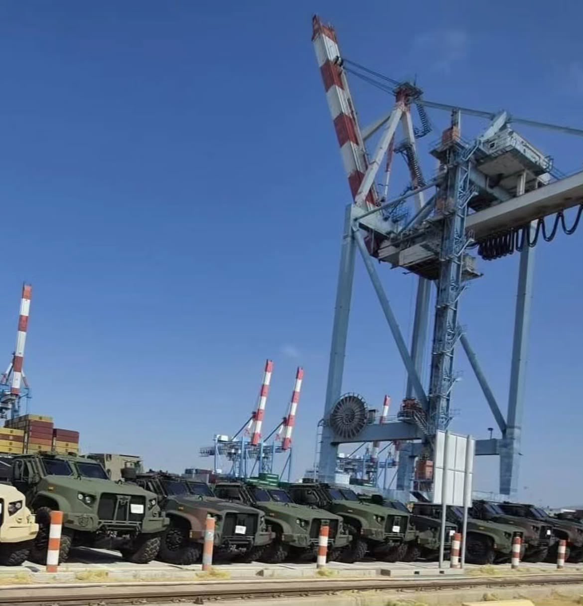 Israeli military announces arrival of US cargo ship with military equipment