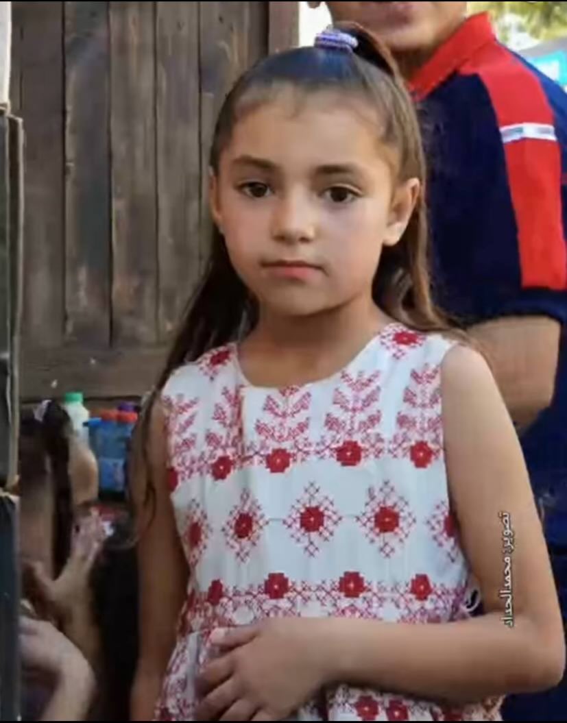 Israeli bombing kills 8-year-old Ratil Abdullah in Gaza tent attack