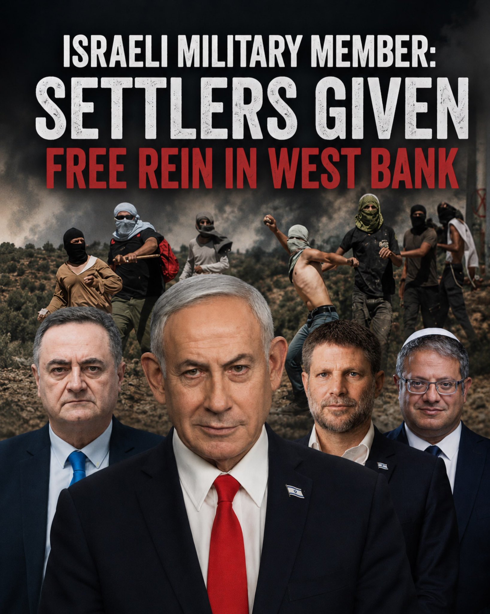 WSJ: Israeli soldier says settlers given green light in West Bank