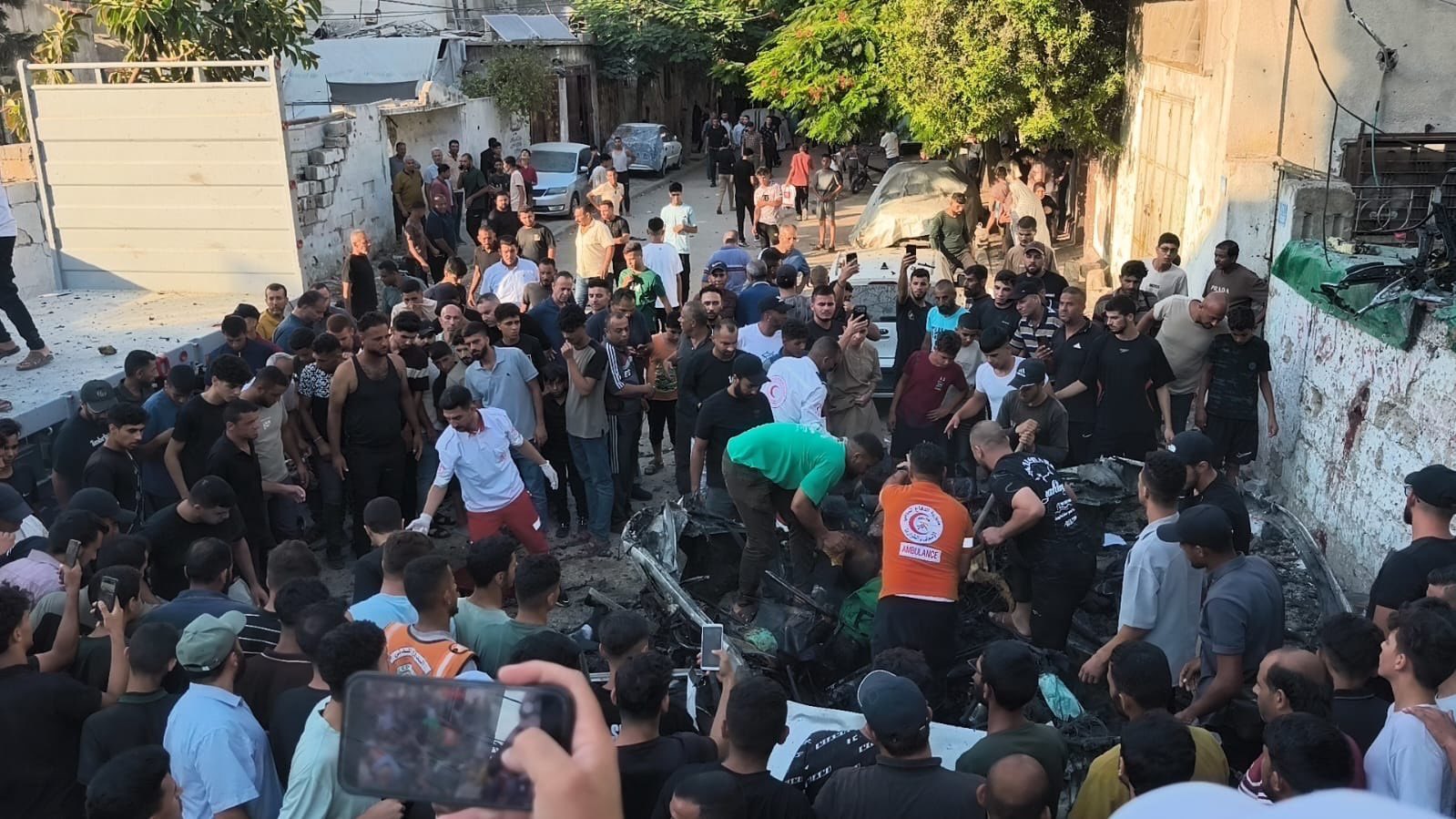 Four Palestinians killed in Israeli strike on Gaza tent
