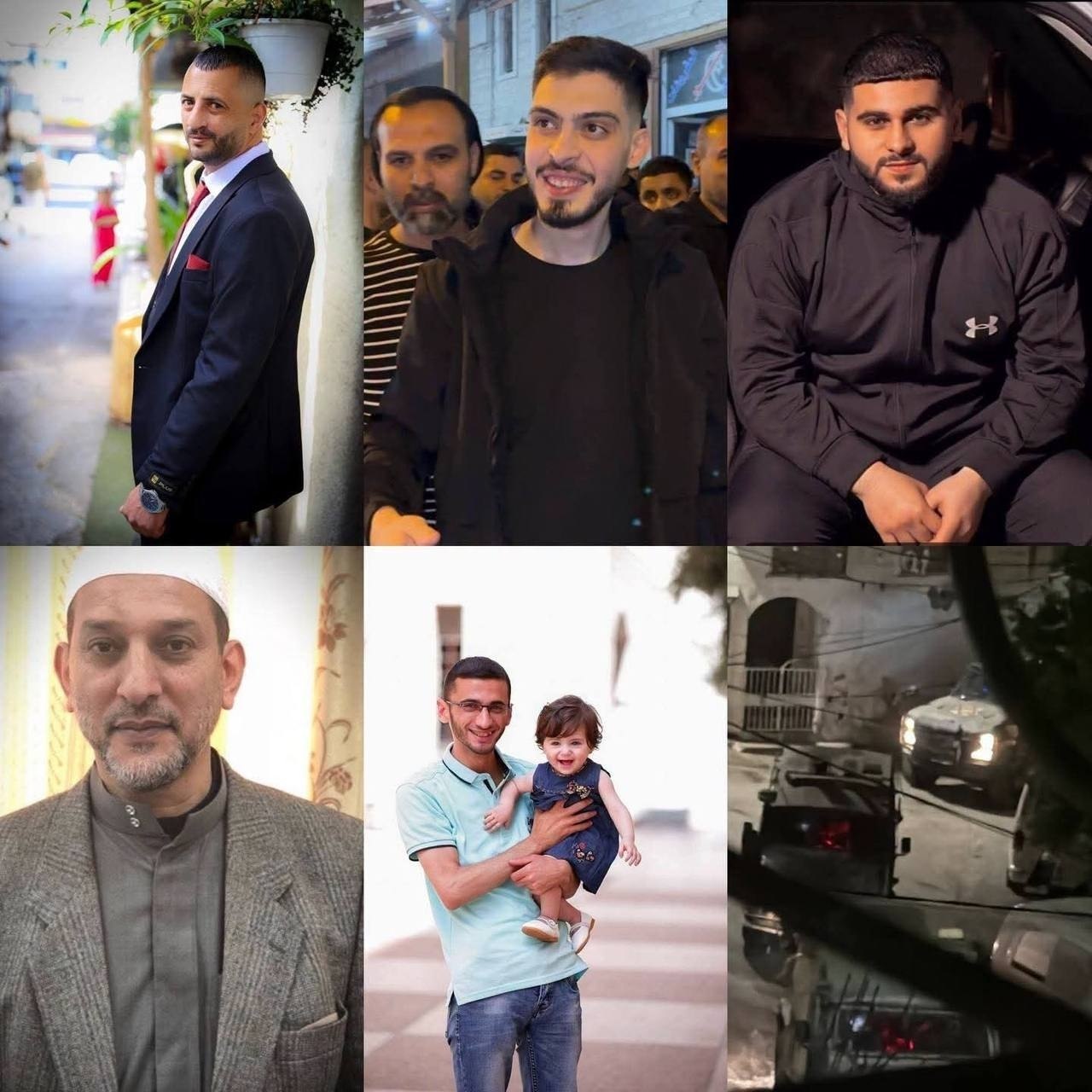 Six Palestinians abducted by Israeli forces in Qalqilia