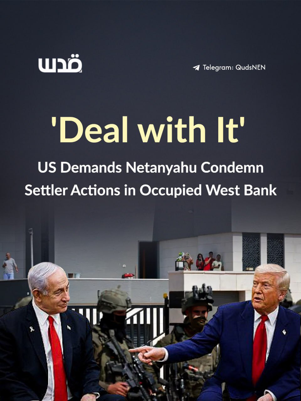Israeli settler siege of Palestinian families in Qusra draws US pressure