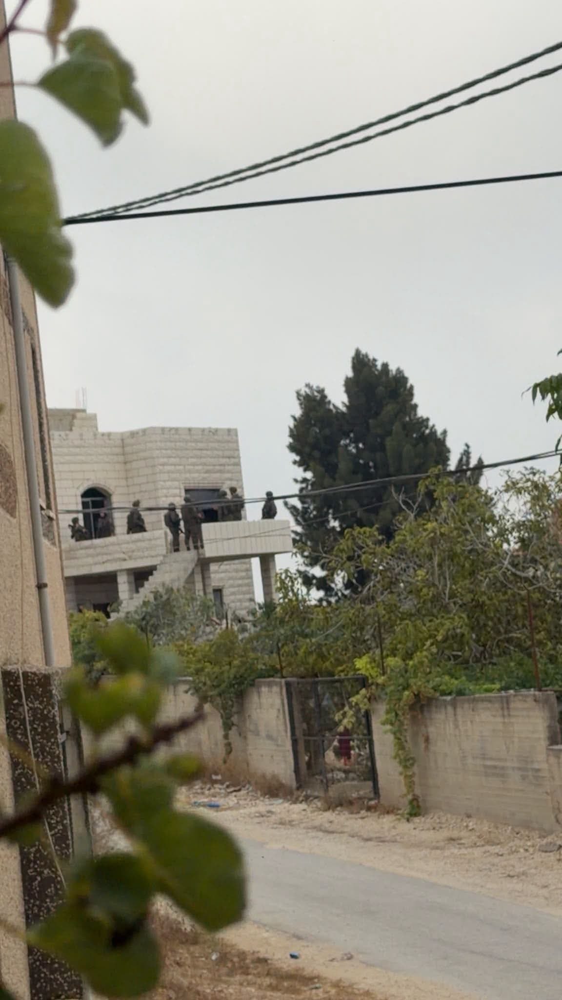 Israeli forces convert Palestinian home into military post in Tell, Nablus
