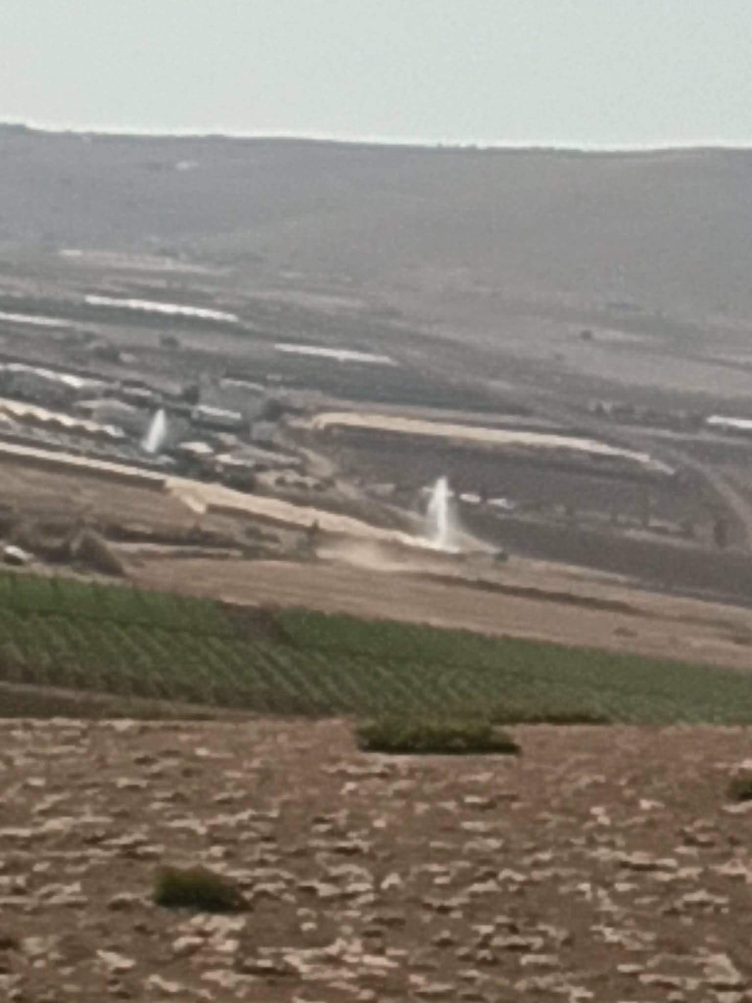 Israeli forces vandalize water pipeline in northern Jordan Valley