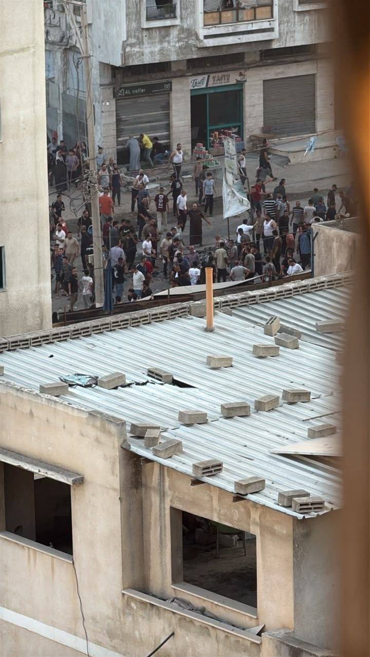 Israeli drone targets Al-Thalaheni street in central Gaza City