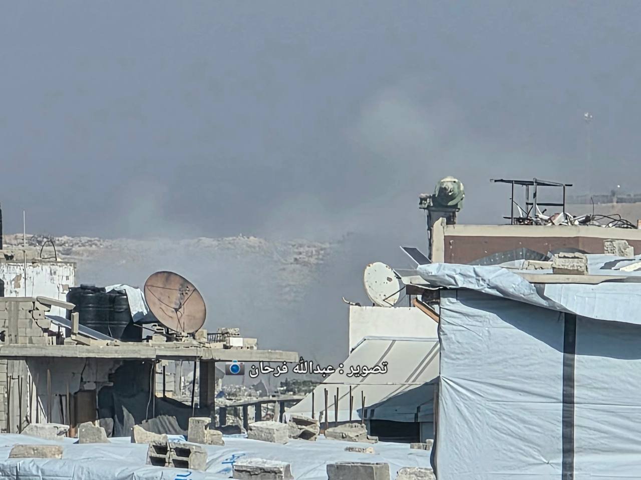 Israeli artillery targets east of Khan Younis, southern Gaza