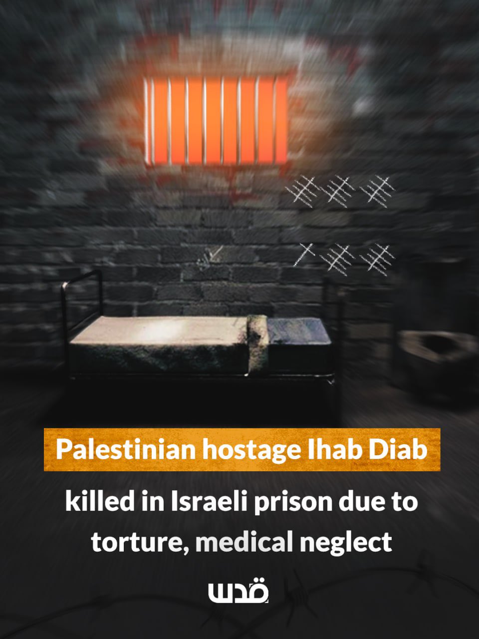 Palestinian detainee Ihab Mohammad Diab killed in Israeli prisons