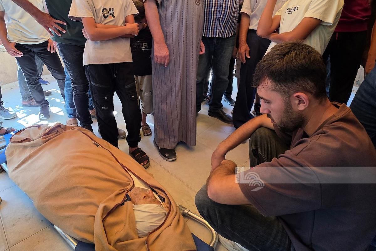 Palestinians mourn Jamal Marjan killed in Israeli airstrike in Khan Younis