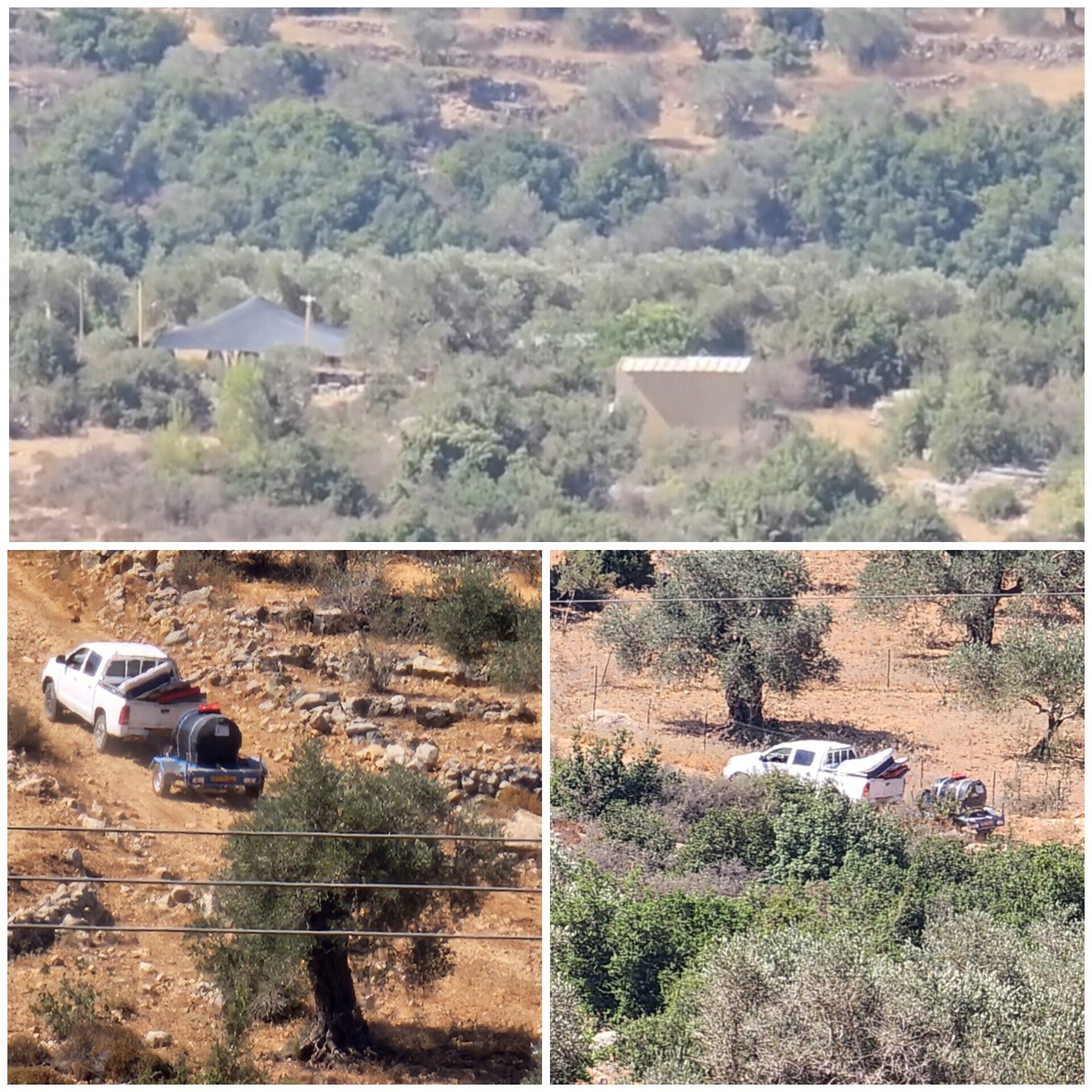 Israeli settlers expand illegal outpost in Um Safa, West Bank