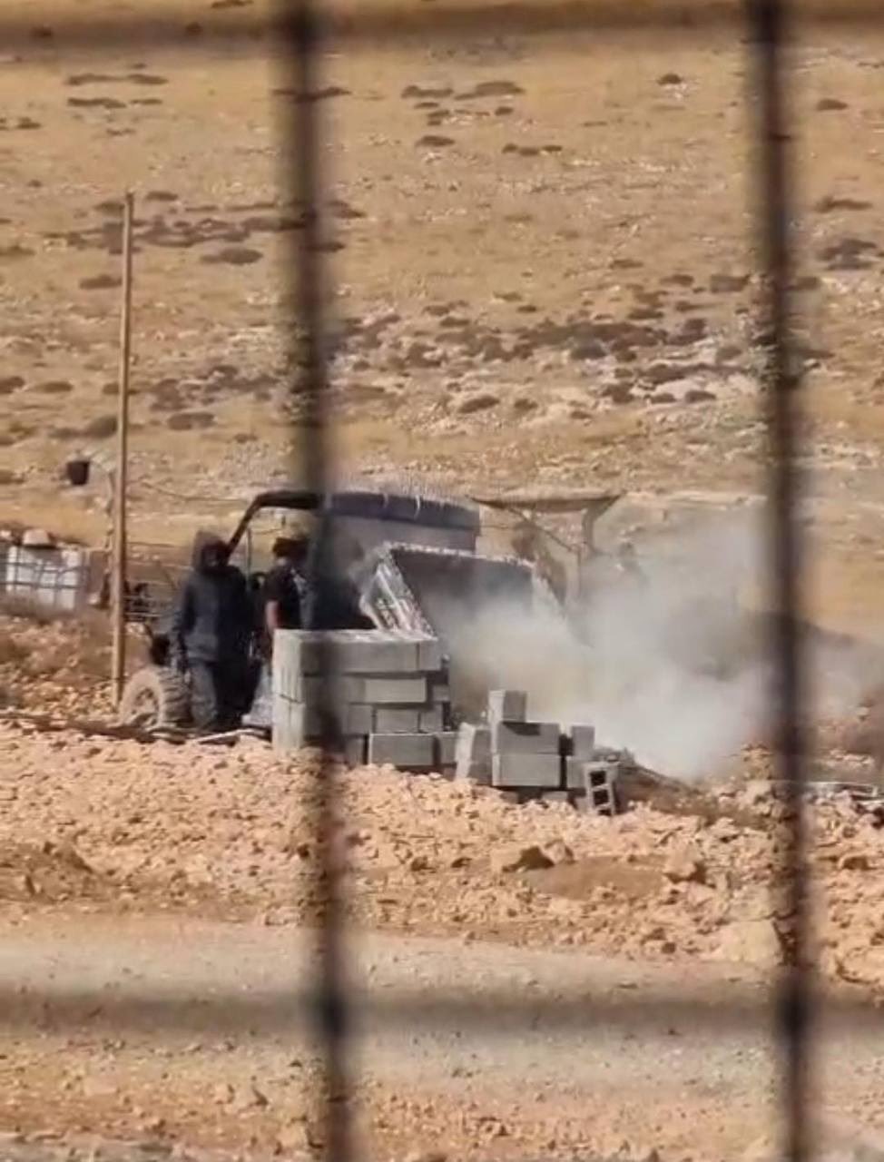 Israeli settlers expand illegal outpost in Al-Taybeh, West Bank
