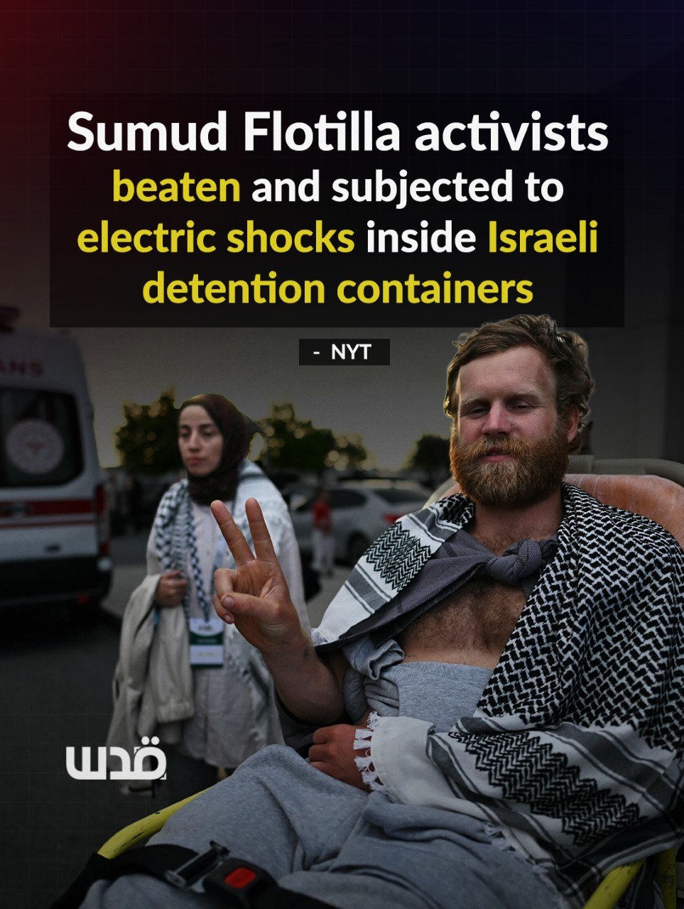 NYT: 17 Sumud Flotilla activists beaten, shocked in Israeli detention