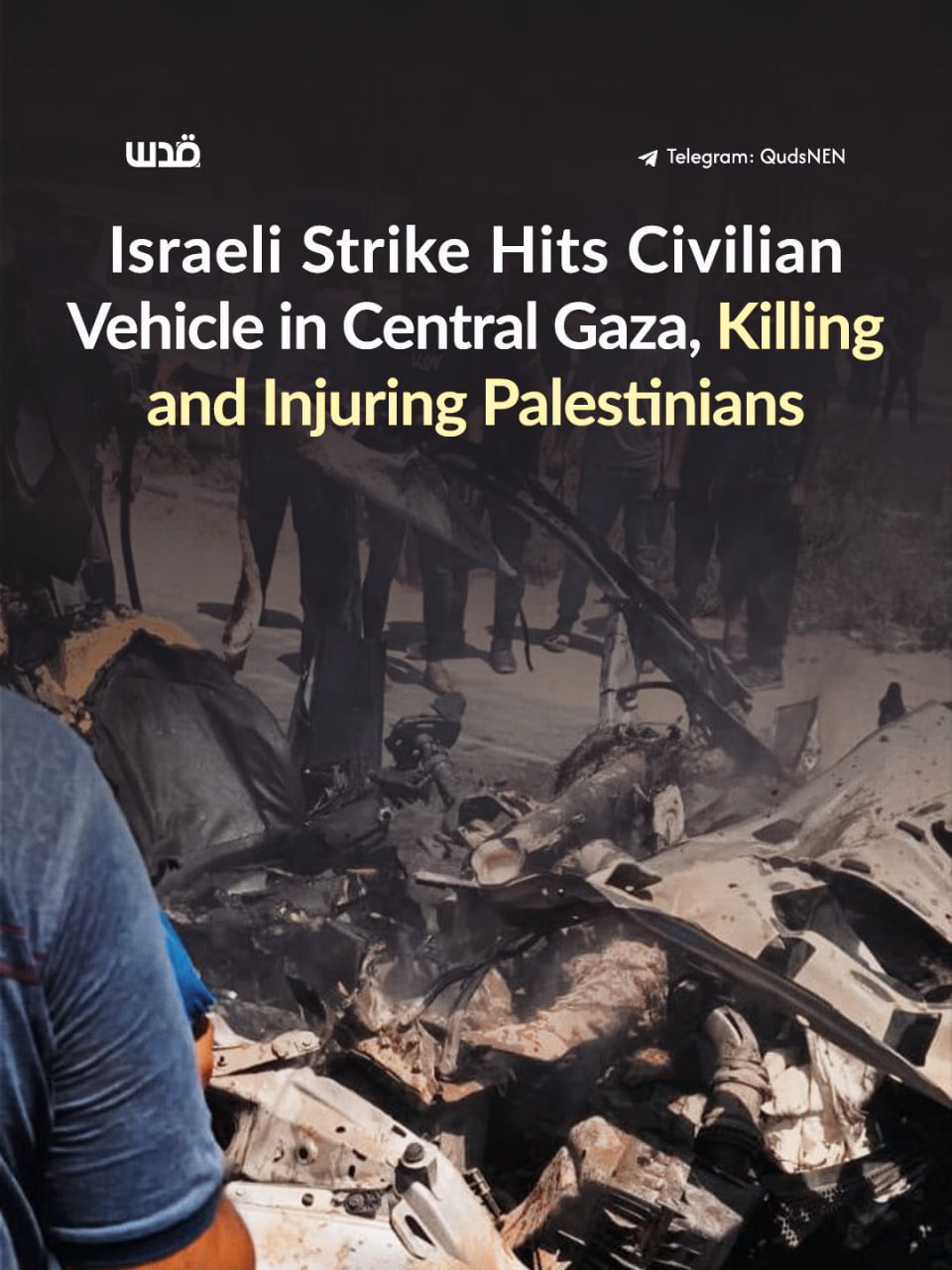 Israeli airstrike kills two in Deir Al Balah, Gaza