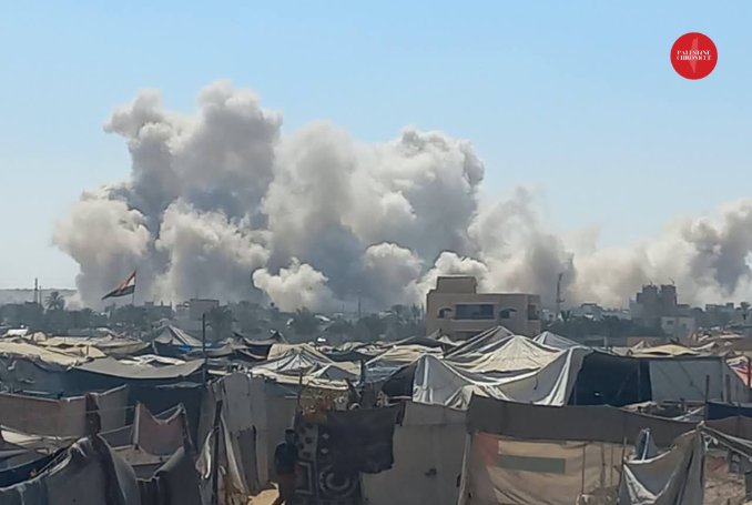 Two Palestinians killed in Israeli attacks on Gaza City and Khan Yunis