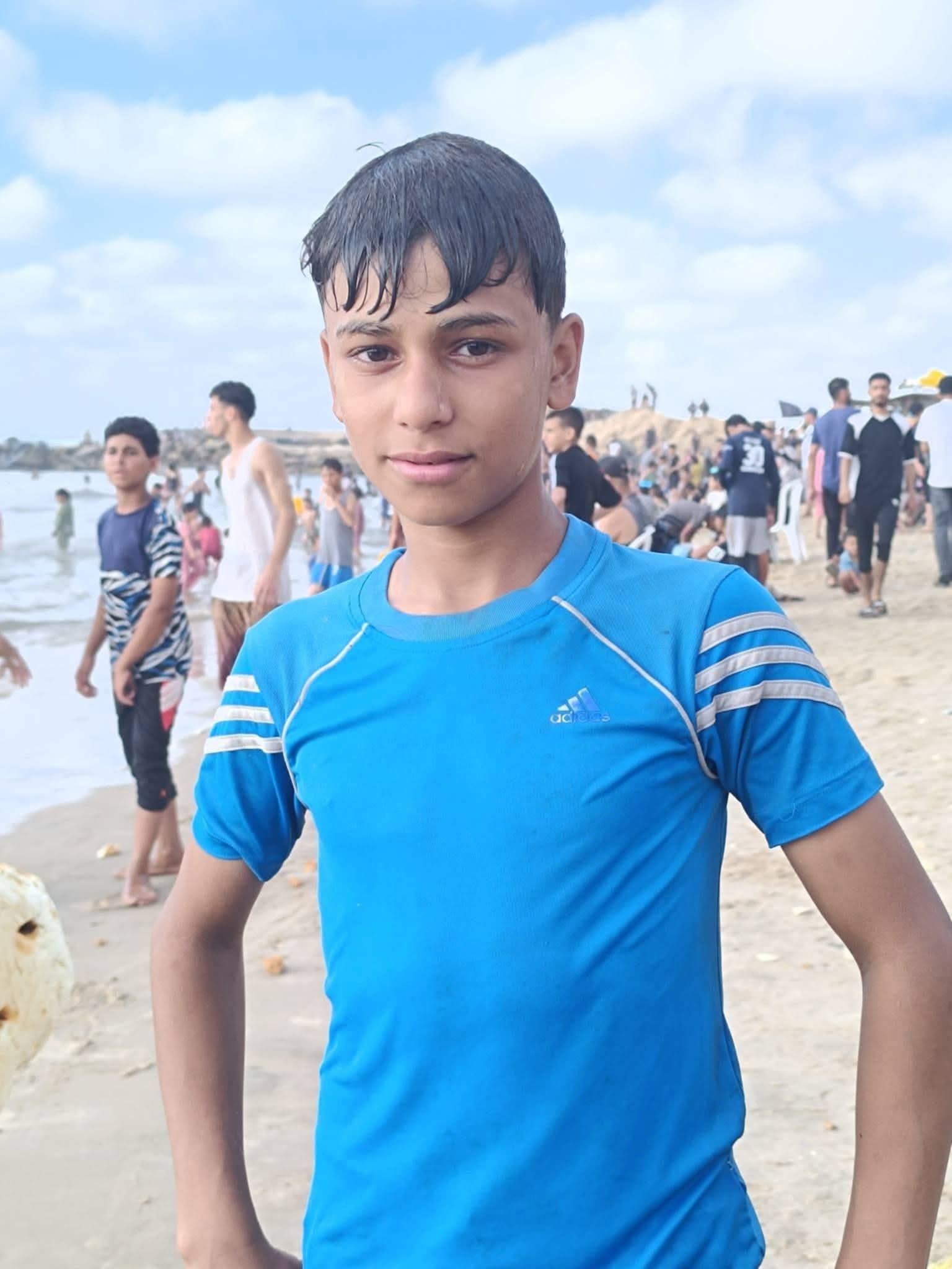 15-year-old Ahmed Ramzi Ahmed killed in Israeli bombardment in Gaza