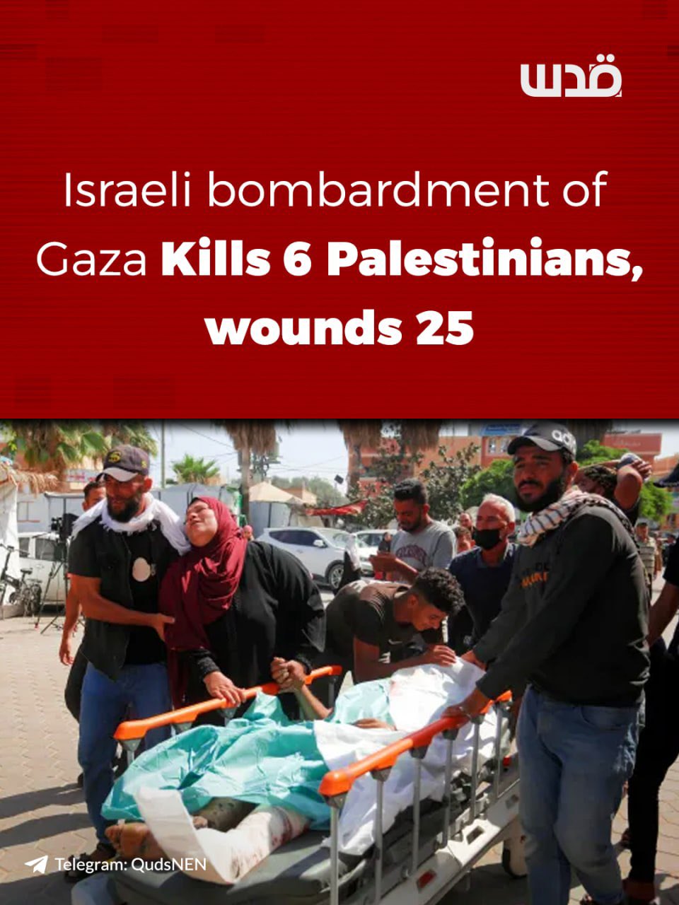 Israeli airstrikes across Gaza kill six, wound 25