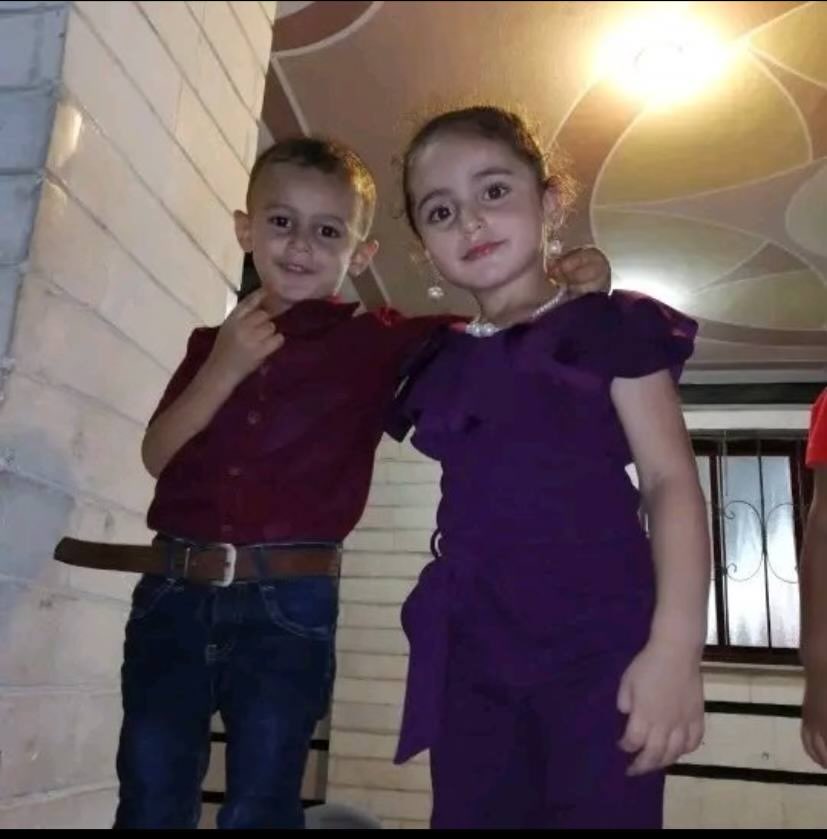 Two children Ritaj and AbdulKareem El-Siqly killed in Gaza bombings