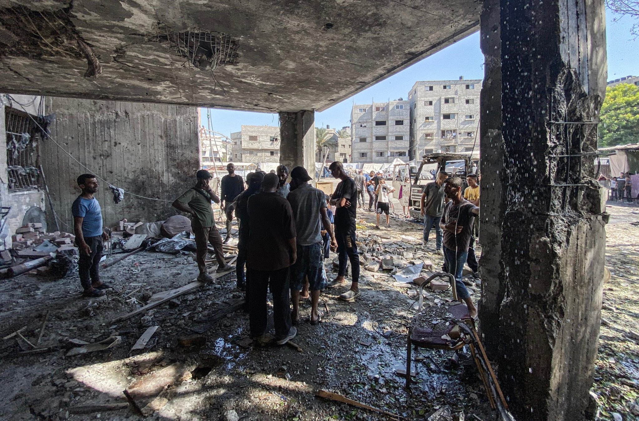Survivors Describe Gaza School Bombings