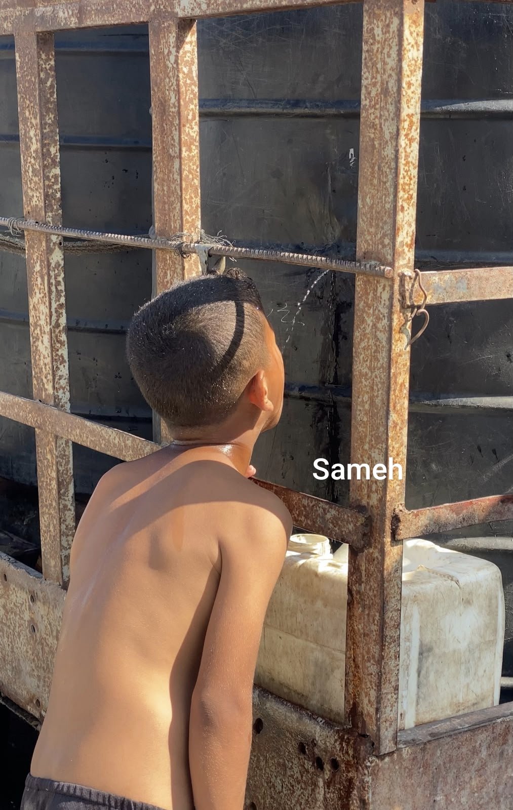 Water crisis in Gaza displacement camps amid summer heat