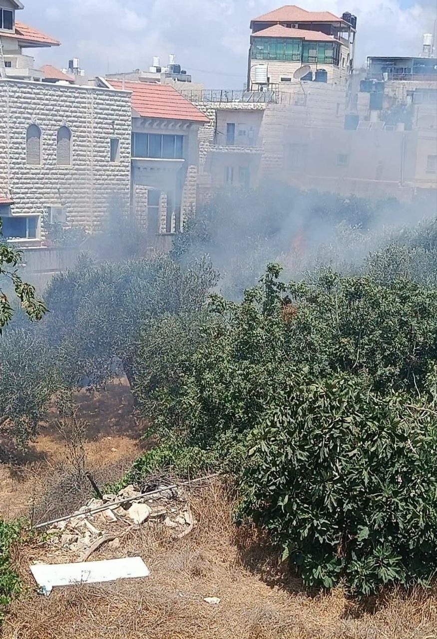Israeli forces storm Beit Anan, fire tear gas
