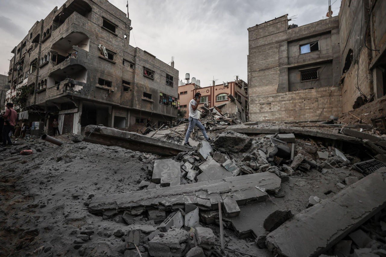 Photos of destruction from Israeli airstrikes on Gaza