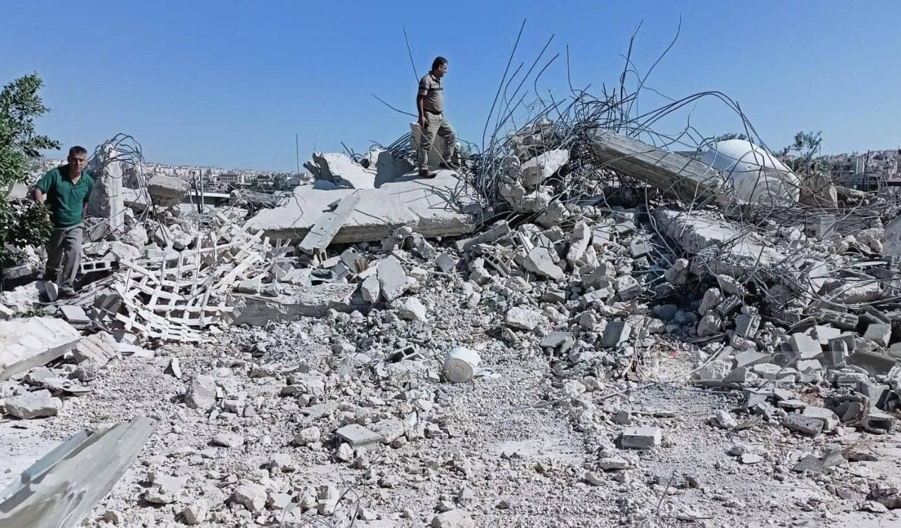 Israeli forces raze Palestinian homes east of Bethlehem